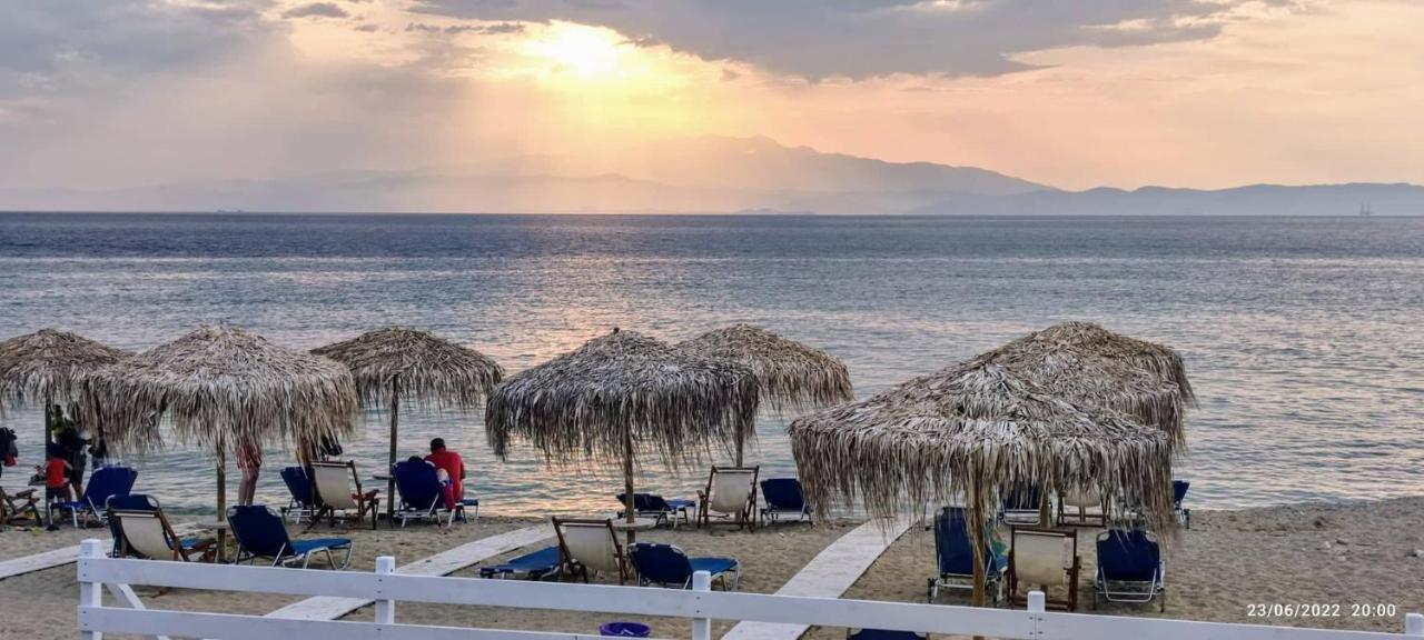 Villa Aggelos Skala Sotiros Bagian luar foto